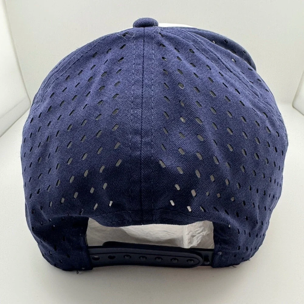 Under Armour Auburn Tigers Hat Mens OSFA Navy White Excellent Snapback UC1958
